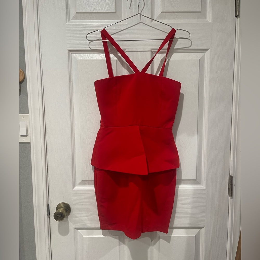 NWT AQ/AQ Red Mini Dress